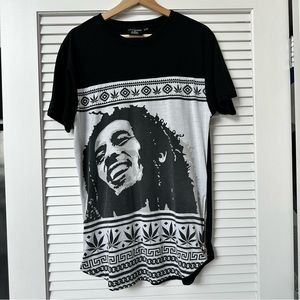 Graphic Tee w Bob Marley
